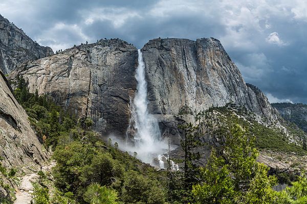 Yosemite Falls in all its glory.
