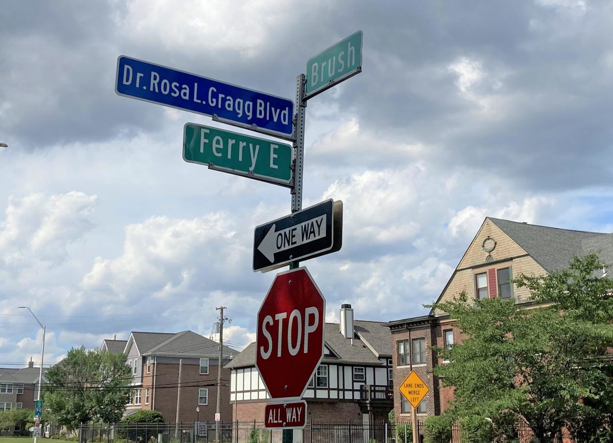 Today, the block where Rosa Slade Gragg was forbidden from living because of the color of her skin is named in her honor.