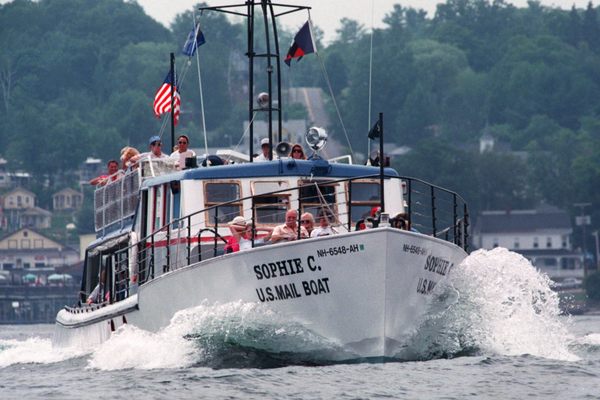 U.S. Mailboat Sophie C. heading out, circa 1995