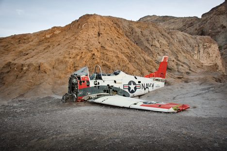 Nelson Navy Airplane Wreck
