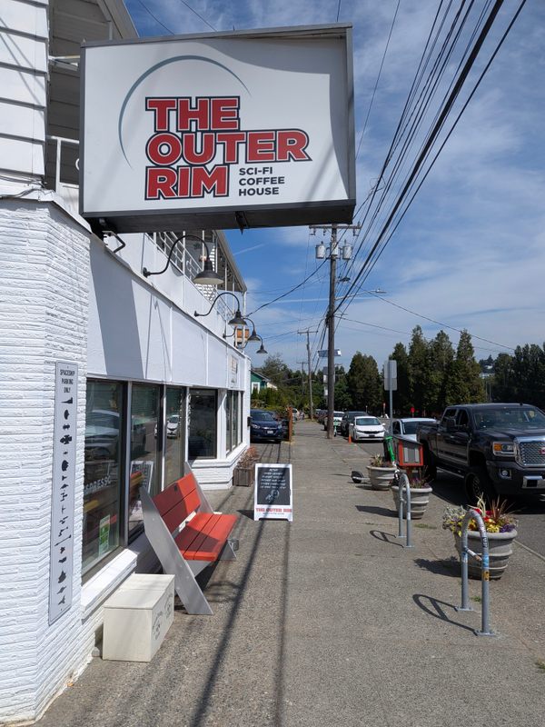 Rim, a Sci-fi Themed Coffee Shop in Seattle's Magnolia Neighborhood, Opened in Late 2023 As the Passion Project of Graphic Designer Martin