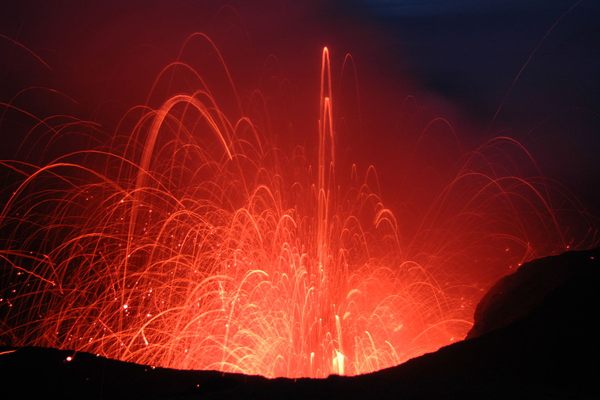 Mount Yasur eruption