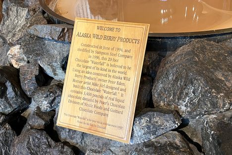 Worlds Largest Chocolate Waterfall