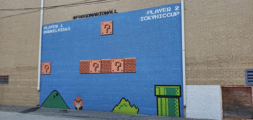 Fargo Mario Wall