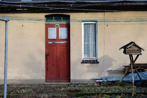 AFP photo shows Alwine doorway.