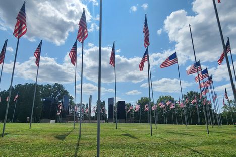 Avenue of 444 Flags
