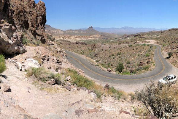 Pano shoot of spring and area