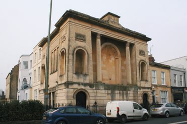 View of the Masonic Hall from Portland Street