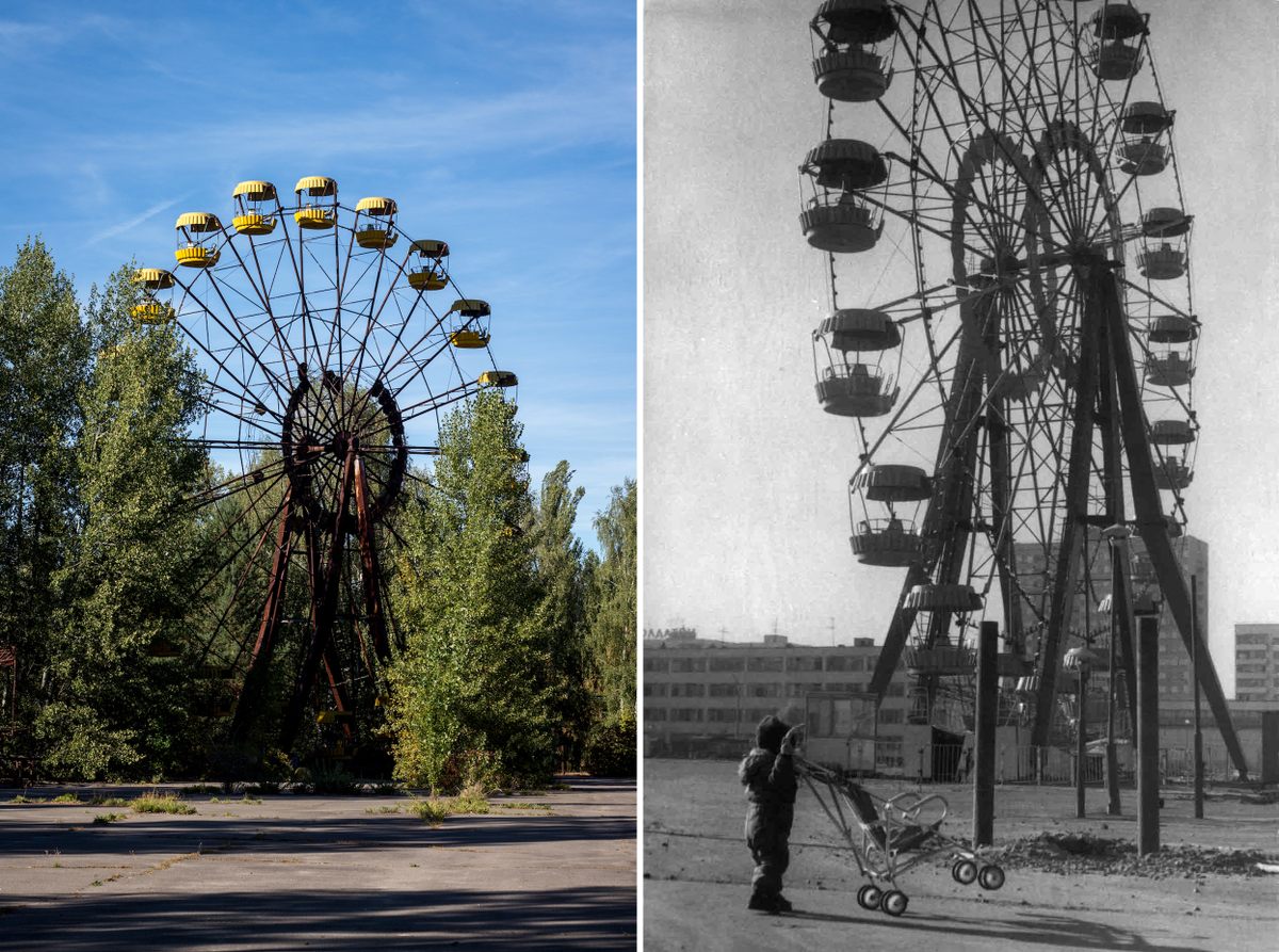 The City the Chernobyl Disaster Left Behind, Then and Now