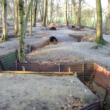 Trenches at Sanctuary Wood.