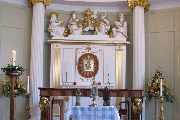 Altar and relic