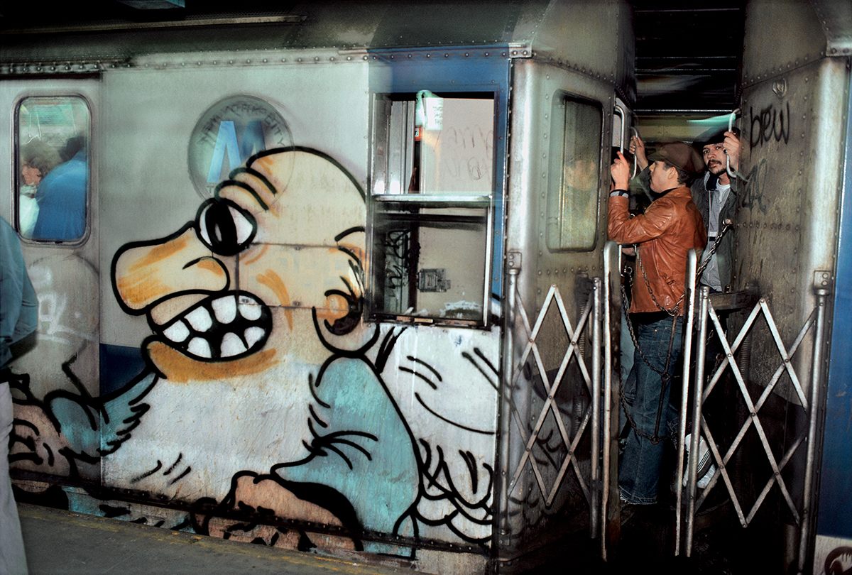 Relive the Glory Days of '80s Subway Graffiti With These