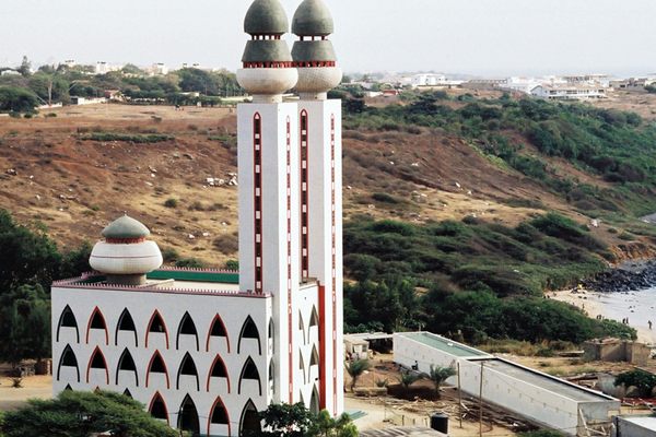 The Mosque of the Divinity in Dakar.