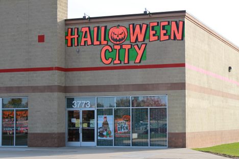 A Halloween pop-up in Michigan. 