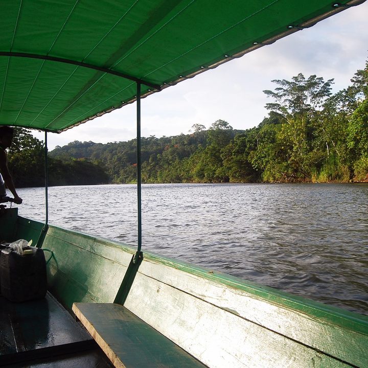 Amazon river boat excursion.