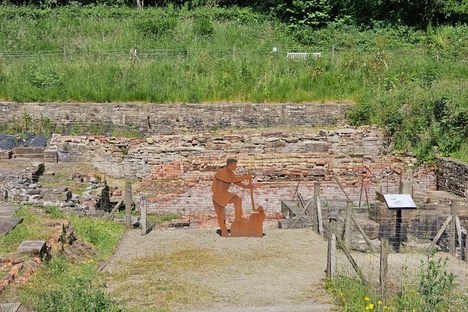 The ruins of Mellor Mill.