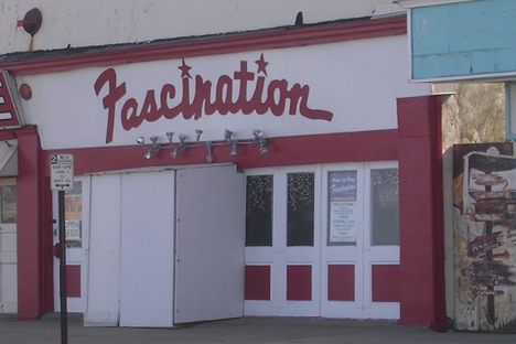 Fascination parlor still in operation on Nantasket Beach.