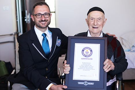 The World's Oldest Man is About to Have a Belated Bar Mitzvah