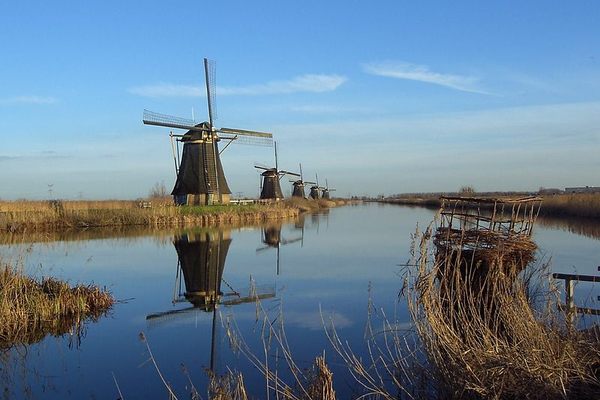 Mill network at Kinderdijk