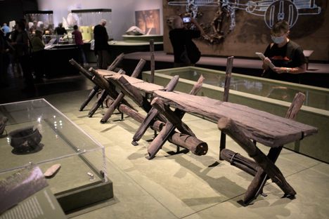 On display at the British Museum