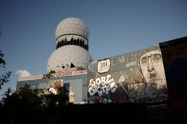 Teufelsberg, and Cold War–era listening station in Berlin. 