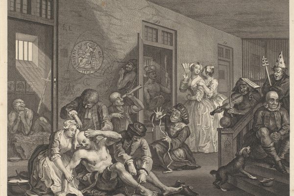 Bethlem Royal Hospital, also known as “Bedlam,” charged visitors a penny to explore the wards.