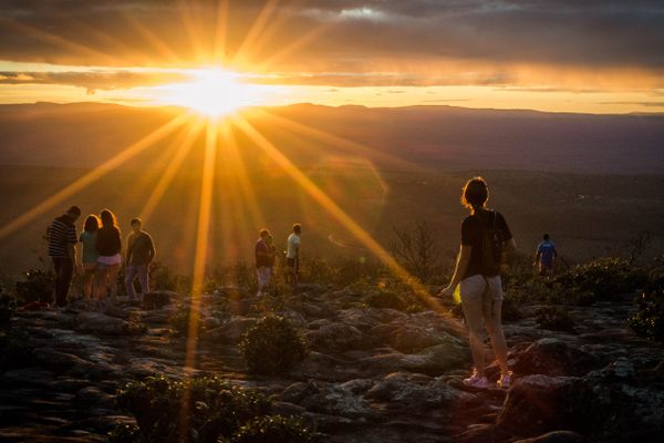 Sunset at Morro do Pai Inácio