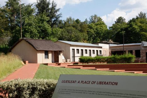 Liliesleaf farm in northern Johannesburg, South Africa.