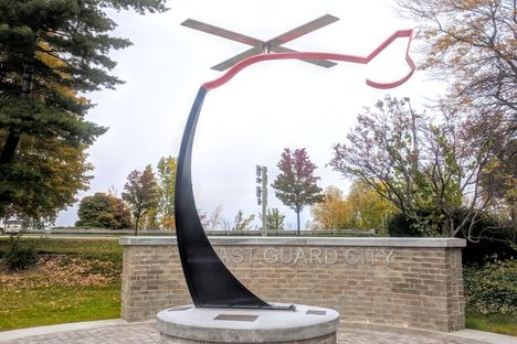 Coast Guard City Monument.
