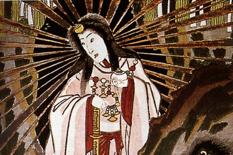 Perhaps due to Japan's temperate climate, the Japanese sun goddess Amaterasu is more gentle and benevolent than some other sun deities.