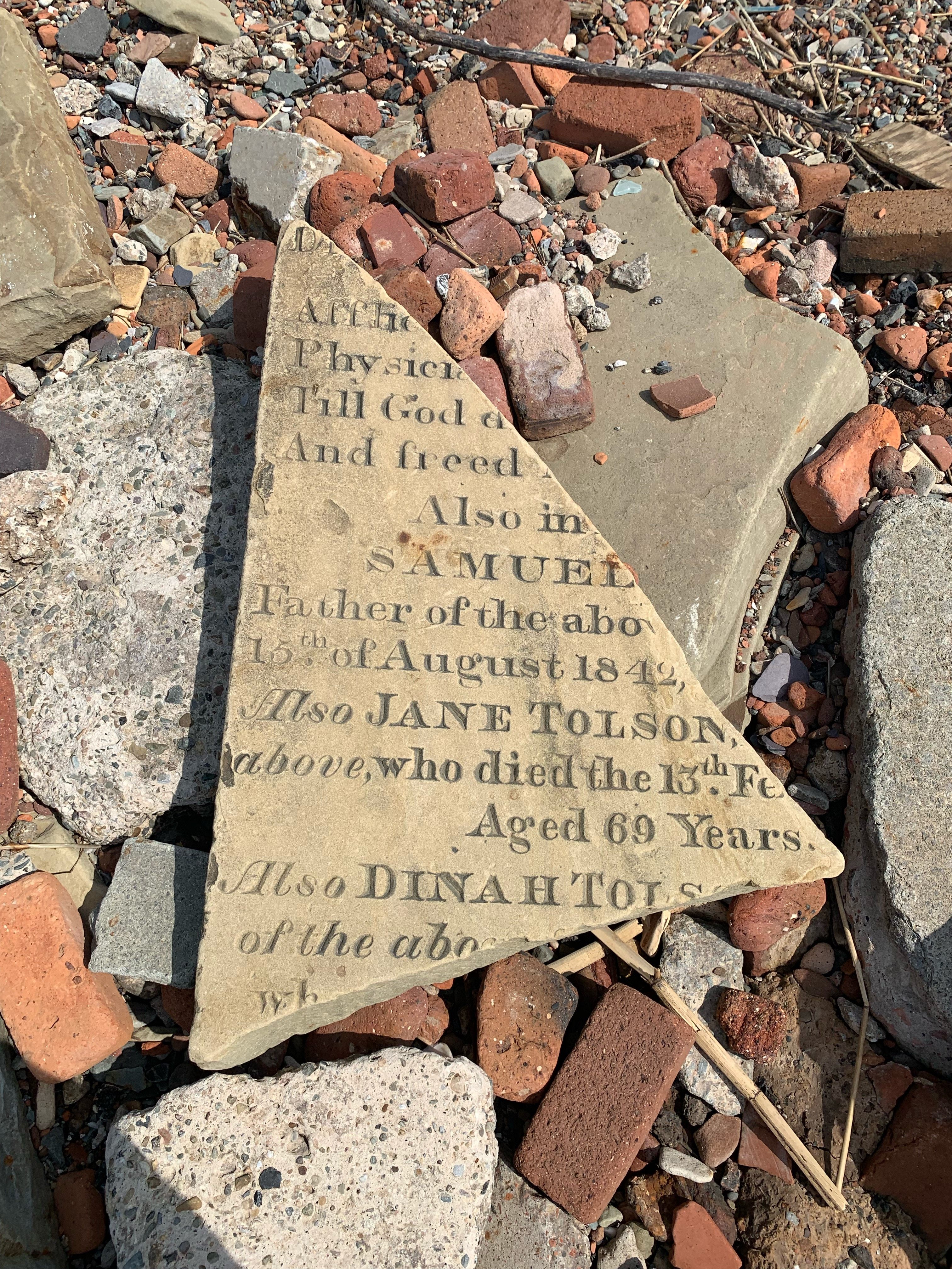 Some of the stones at the beach offer more clues than others.