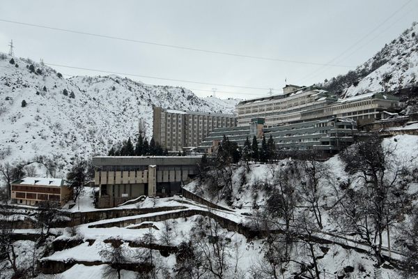 The resort that could be mistaken for a Bond villain hideout.
