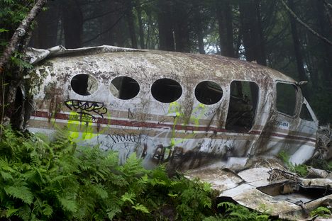 Plane Crash at Waterrock Knob