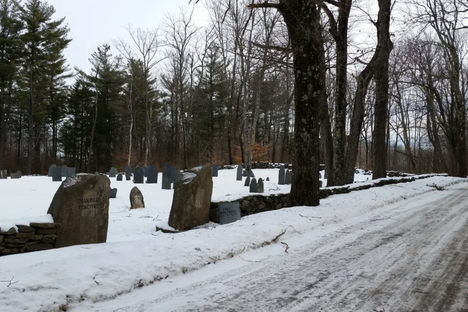 Some of the headstones have been stolen, while others sit in broken piles. 
