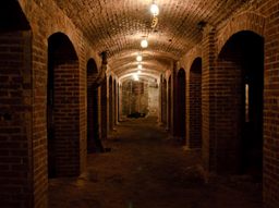 Well-maintained catacombs exist to this day under the popular City Market