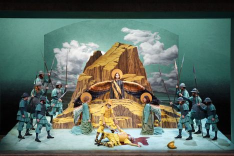 Residents of Oberammergau during a dress rehearsal of its passion play, on May 10, 2010. 