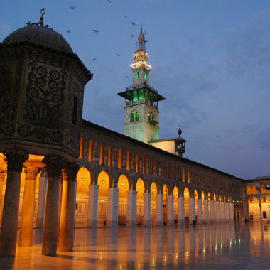 Umayyad Mosque courtyard