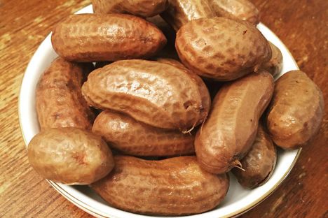 Boiled Green Peanuts