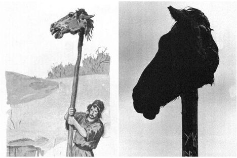 More people are mounting horse heads on poles throughout Iceland.
