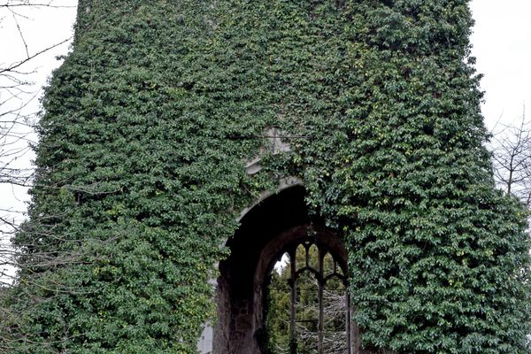 The remains of Saint Mary’s Church in Little Chart, Kent