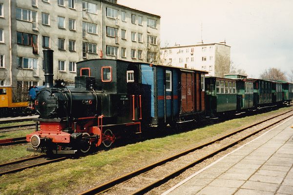 Rail yard at the museum