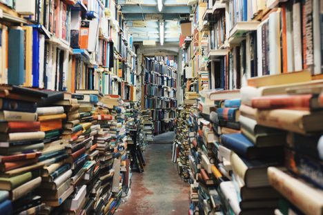 The role comes with Lynne Olver's personal collections of more than 2,300 books (not pictured).