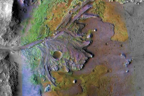 Jezero Crater is the chosen landing site of the Mars 2020 mission.