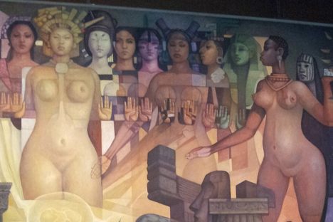 "Las Razas y La Cultura" by Jorge González Camarena.