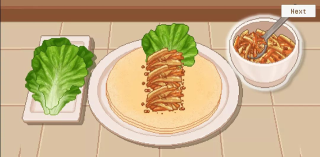 <em>Lutong Bahay</em> walks players through making classic Filipino dishes, such as lumpia.