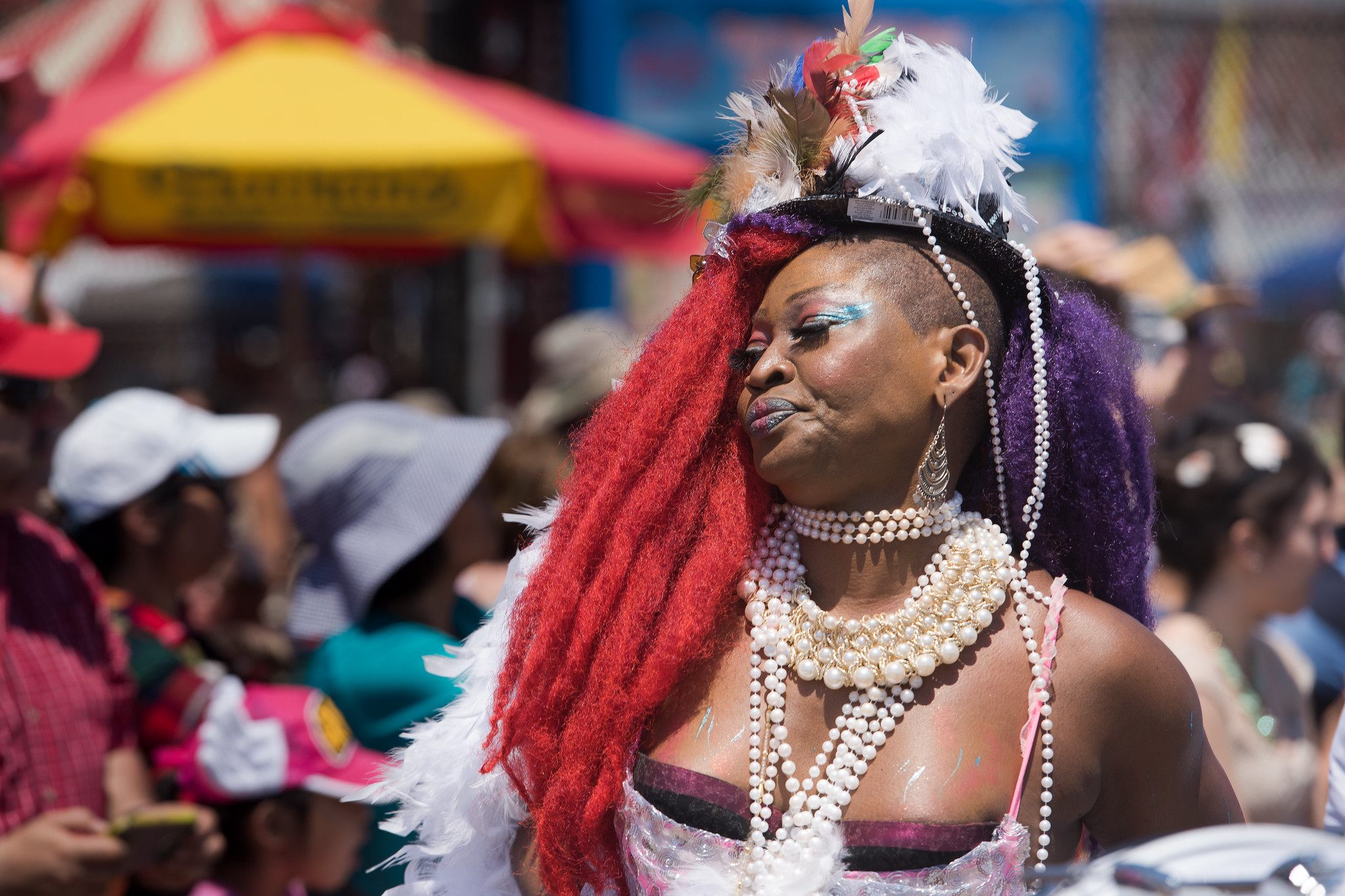 The Coney Island Mermaid Parade pays homage to the boardwalk's vaudevillian past.