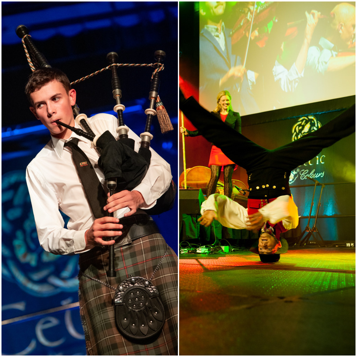 Eclectic performers take the stage during the Celtic Colours Festival.