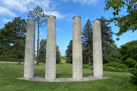 Four Columns at Morton Arboretum