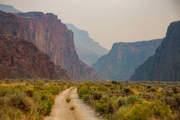 The Applegate-Lassen Trail at High Rock Canyon.