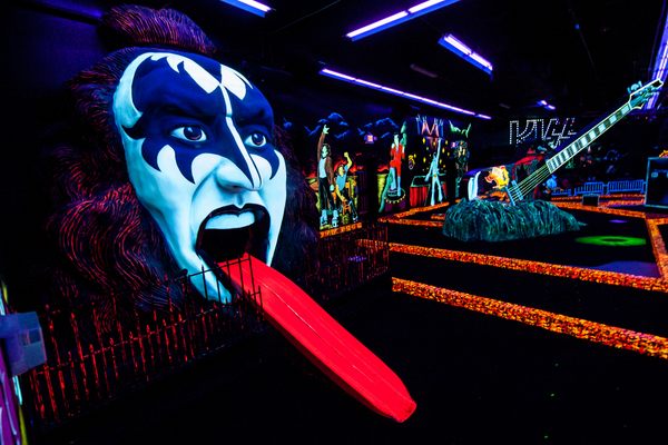 Can you hole in one up Gene Simmons’ tongue?
